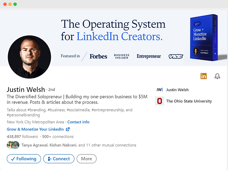 The Ultimate LinkedIn Profile Playbook -
