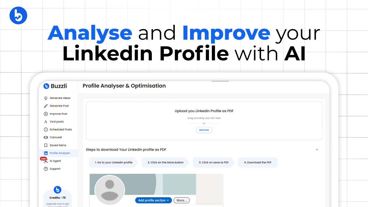 How to Analyze and Improve your LinkedIn profile with AI